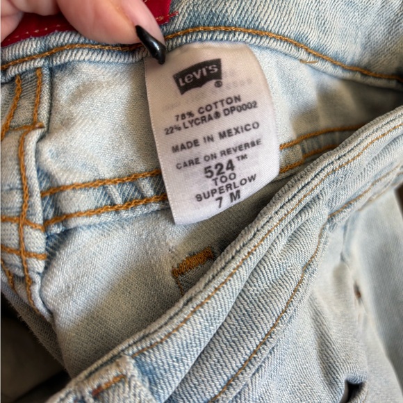 Levi's Light Blue Women's Boot Cut Jeans - Picture 4 of 4